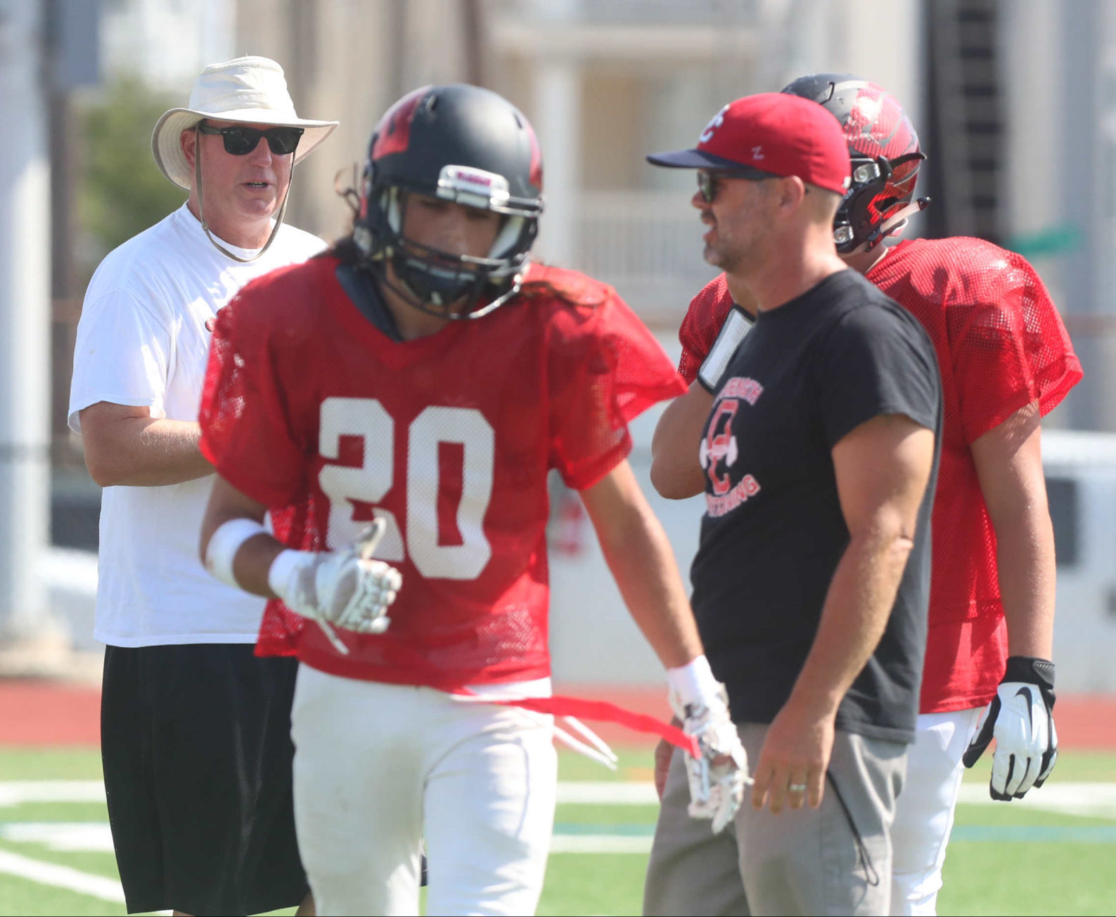 Ocean City Football scrimmage